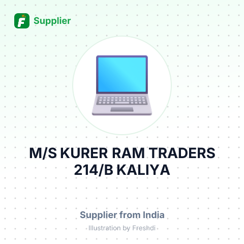 M/S KURER RAM TRADERS 214/B,KALIYA – summary card, no photo uploaded yet