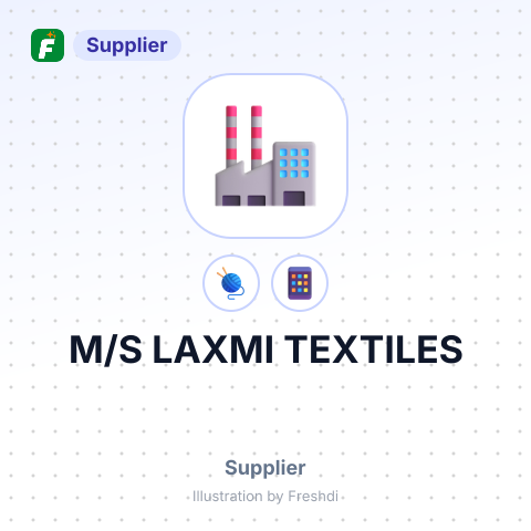 M/S LAXMI TEXTILES – summary card, no photo uploaded yet