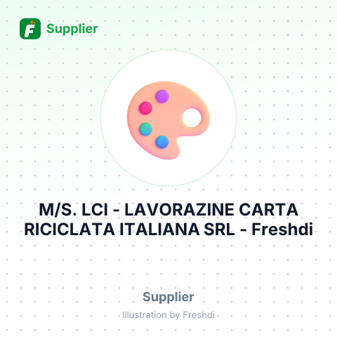 M/S. LCI - LAVORAZINE CARTA RICICLATA ITALIANA SRL – summary card, no photo uploaded yet