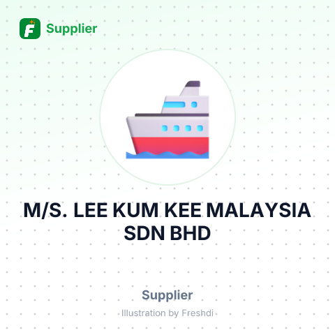 M/S. LEE KUM KEE MALAYSIA SDN BHD – summary card, no photo uploaded yet