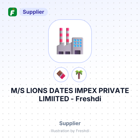 M/S LIONS DATES IMPEX PRIVATE LIMIITED – summary card, no photo uploaded yet