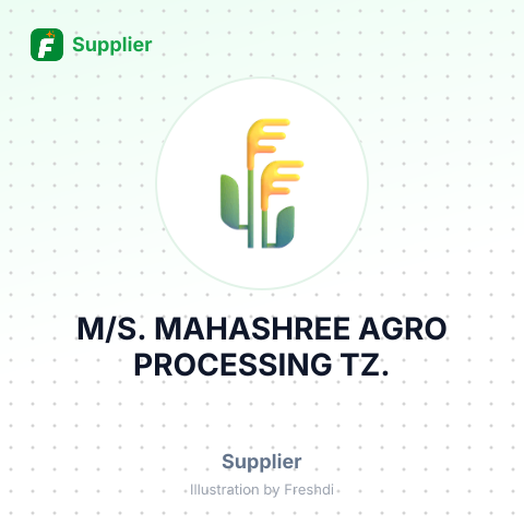 M/S. MAHASHREE AGRO PROCESSING TZ. – summary card, no photo uploaded yet