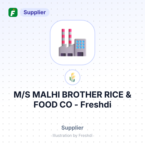 M/S MALHI BROTHER RICE & FOOD CO – summary card, no photo uploaded yet