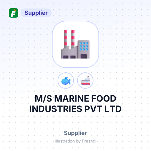 M/S MARINE FOOD INDUSTRIES PVT LTD – summary card, no photo uploaded yet