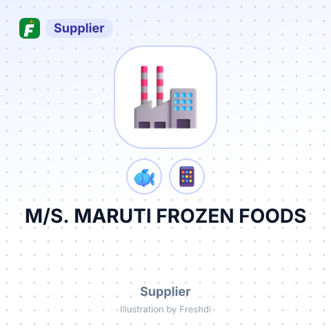 M/S. MARUTI FROZEN FOODS – summary card, no photo uploaded yet
