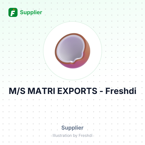 M/S MATRI EXPORTS – summary card, no photo uploaded yet