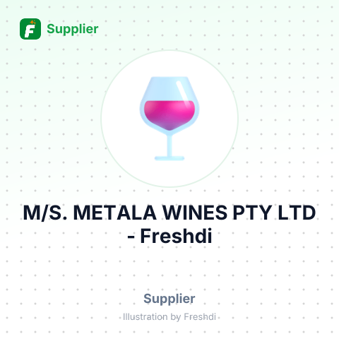 M/S. METALA WINES PTY LTD – summary card, no photo uploaded yet