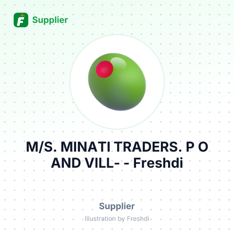 M/S. MINATI TRADERS. P O AND VILL- – summary card, no photo uploaded yet