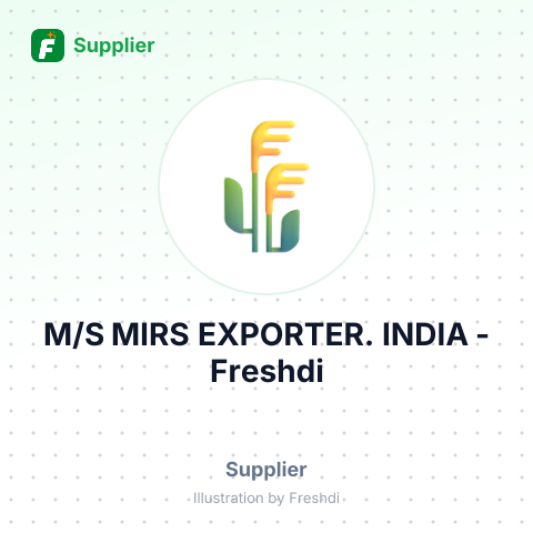 M/S MIRS EXPORTER. INDIA – summary card, no photo uploaded yet