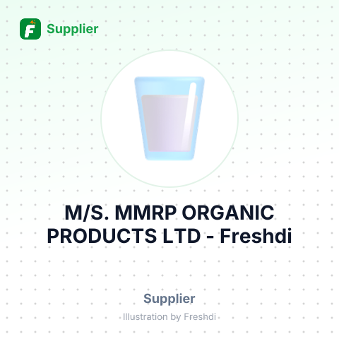 M/S. MMRP ORGANIC PRODUCTS LTD – summary card, no photo uploaded yet