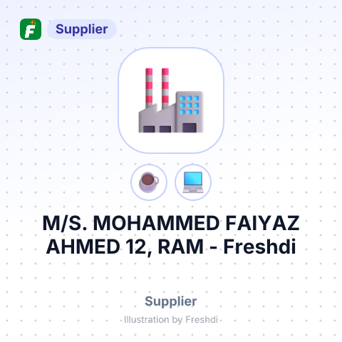 M/S. MOHAMMED FAIYAZ AHMED 12, RAM – summary card, no photo uploaded yet