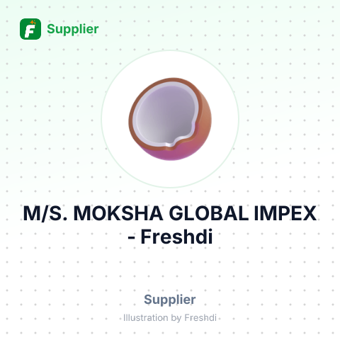 M/S. MOKSHA GLOBAL IMPEX – summary card, no photo uploaded yet