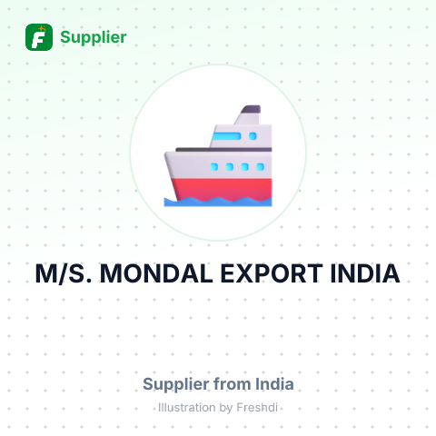 M/S. MONDAL EXPORT INDIA – summary card, no photo uploaded yet