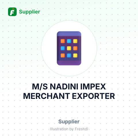 M/S NADINI IMPEX MERCHANT EXPORTER – summary card, no photo uploaded yet