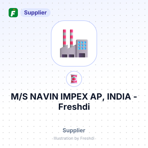M/S NAVIN IMPEX AP, INDIA – summary card, no photo uploaded yet