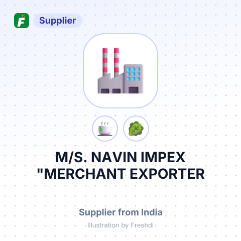M/S. NAVIN IMPEX "MERCHANT EXPORTER – summary card, no photo uploaded yet