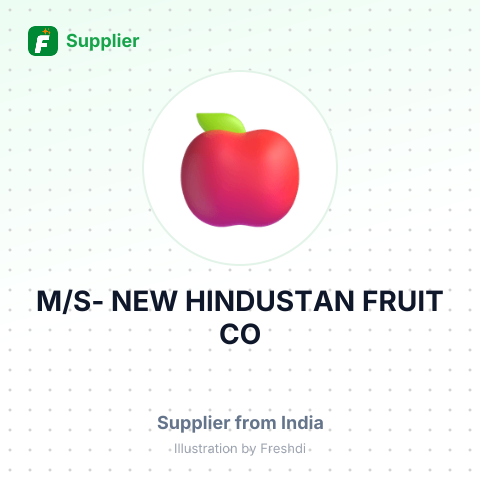 M/S- NEW HINDUSTAN FRUIT CO – summary card, no photo uploaded yet