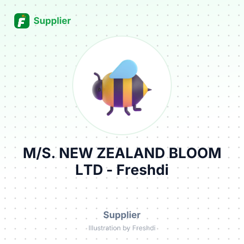 M/S. NEW ZEALAND BLOOM LTD – summary card, no photo uploaded yet