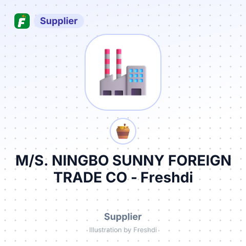 M/S. NINGBO SUNNY FOREIGN TRADE CO – summary card, no photo uploaded yet