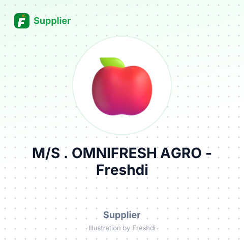 M/S . OMNIFRESH AGRO – summary card, no photo uploaded yet
