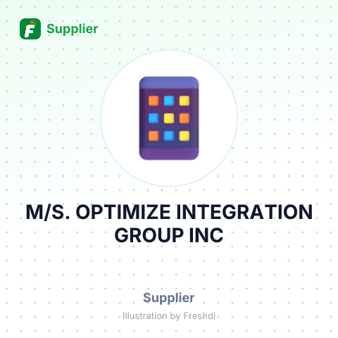 M/S. OPTIMIZE INTEGRATION GROUP INC – summary card, no photo uploaded yet