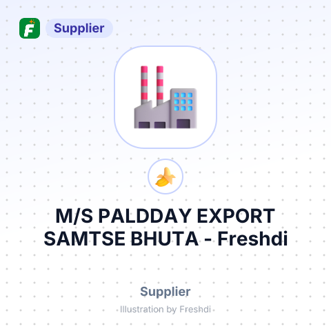 M/S PALDDAY EXPORT SAMTSE BHUTA – summary card, no photo uploaded yet