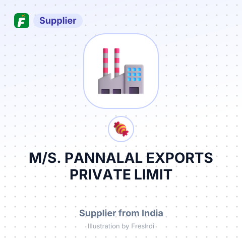 M/S. PANNALAL EXPORTS PRIVATE LIMIT – summary card, no photo uploaded yet