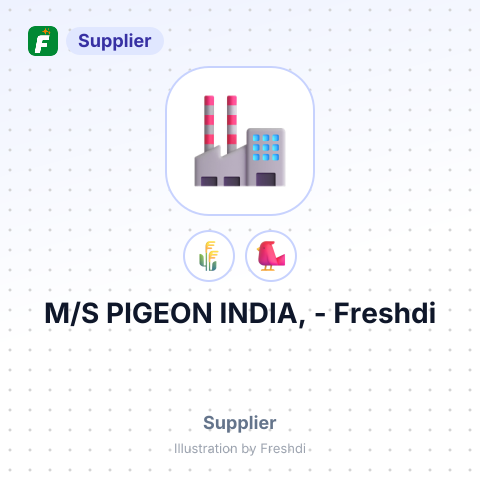 M/S PIGEON INDIA, – summary card, no photo uploaded yet