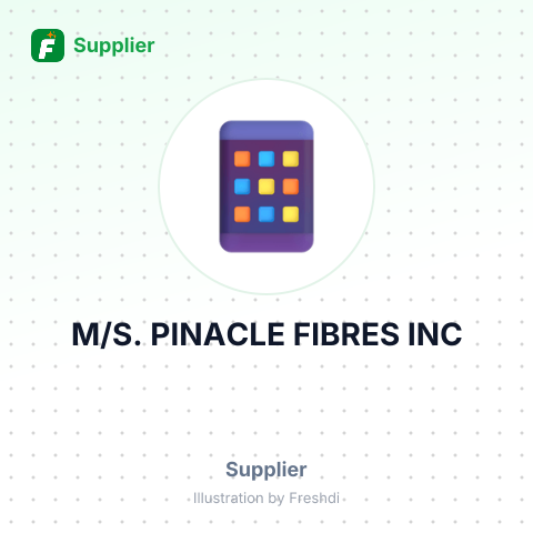 M/S. PINACLE FIBRES INC – summary card, no photo uploaded yet