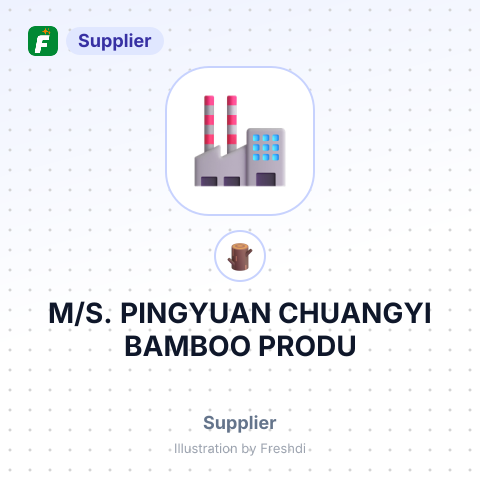M/S. PINGYUAN CHUANGYI BAMBOO PRODU – summary card, no photo uploaded yet