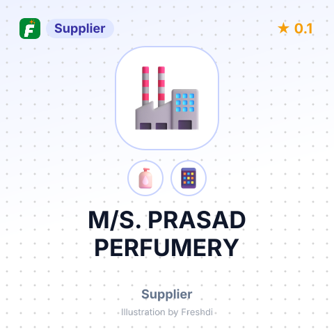 M/S. PRASAD PERFUMERY – summary card, no photo uploaded yet