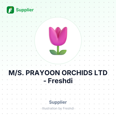 M/S. PRAYOON ORCHIDS LTD – summary card, no photo uploaded yet