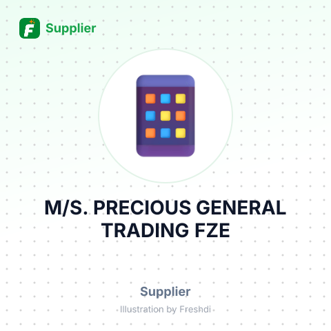 M/S. PRECIOUS GENERAL TRADING FZE – summary card, no photo uploaded yet