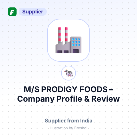M/S PRODIGY FOODS – summary card, no photo uploaded yet