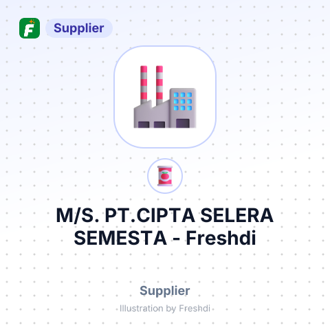 M/S. PT.CIPTA SELERA SEMESTA – summary card, no photo uploaded yet