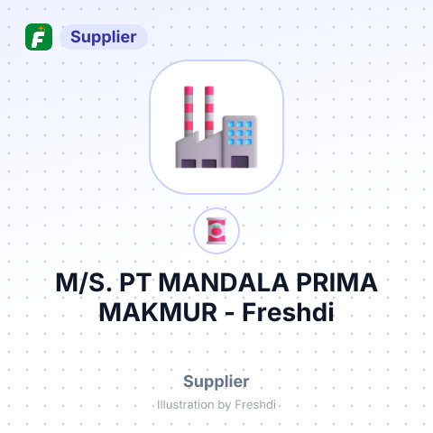 M/S. PT MANDALA PRIMA MAKMUR – summary card, no photo uploaded yet