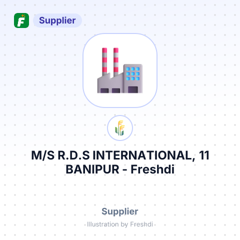 M/S R.D.S INTERNATIONAL, 11 BANIPUR – summary card, no photo uploaded yet