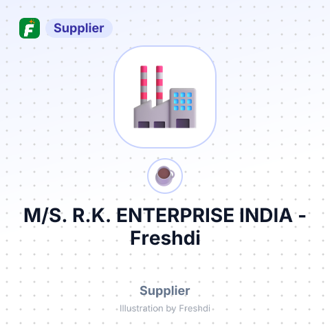 M/S. R.K. ENTERPRISE INDIA – summary card, no photo uploaded yet