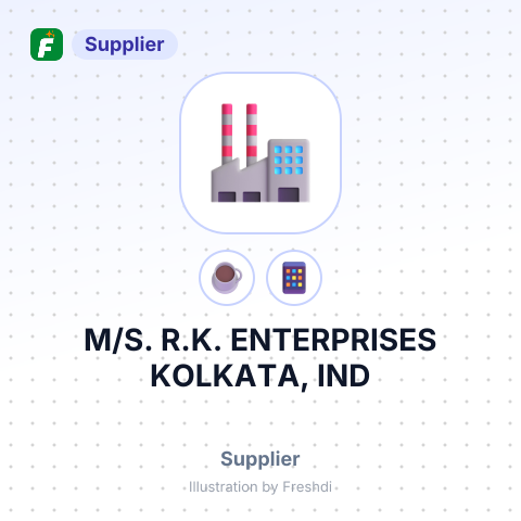 M/S. R.K. ENTERPRISES KOLKATA, IND – summary card, no photo uploaded yet