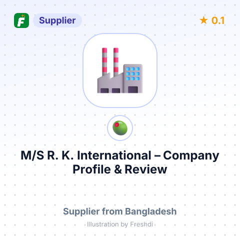 M/S R. K. International – summary card, no photo uploaded yet