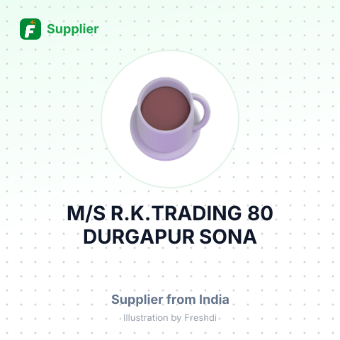 M/S, R.K.TRADING, 80, DURGAPUR,SONA – summary card, no photo uploaded yet