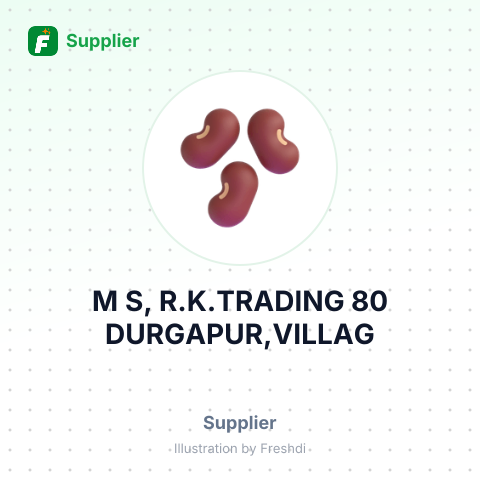 M S, R.K.TRADING 80 DURGAPUR,VILLAG – summary card, no photo uploaded yet