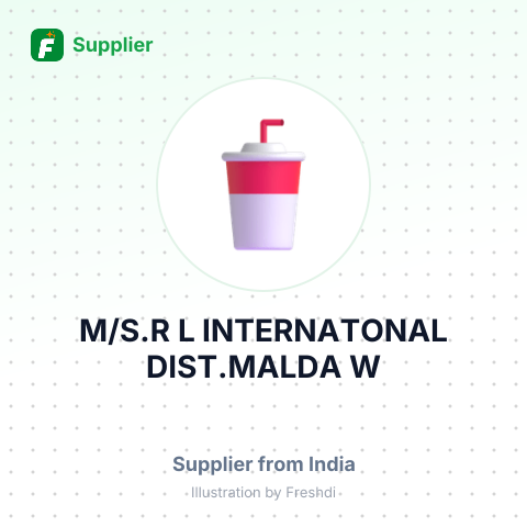M/S.R L INTERNATONAL DIST.MALDA W – summary card, no photo uploaded yet