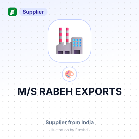 M/S RABEH EXPORTS – summary card, no photo uploaded yet