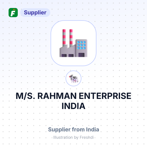 M/S. RAHMAN ENTERPRISE INDIA – summary card, no photo uploaded yet