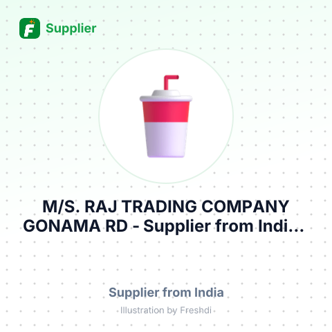 M/S. RAJ TRADING COMPANY GONAMA RD – summary card, no photo uploaded yet