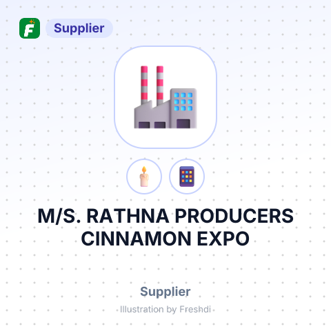 M/S. RATHNA PRODUCERS CINNAMON EXPO – summary card, no photo uploaded yet