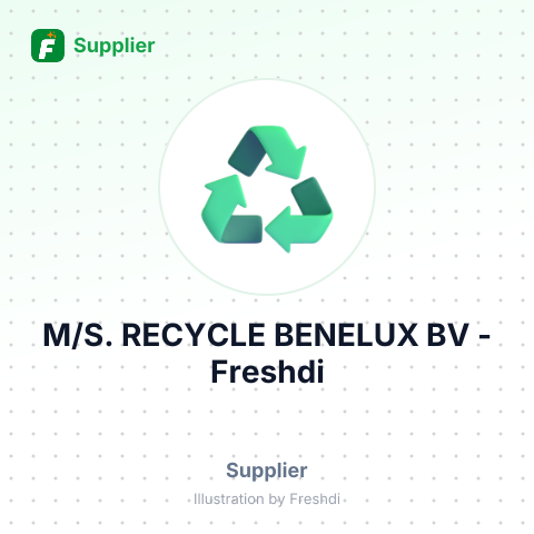 M/S. RECYCLE BENELUX BV – summary card, no photo uploaded yet
