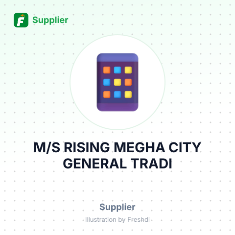 M/S RISING MEGHA CITY GENERAL TRADI – summary card, no photo uploaded yet