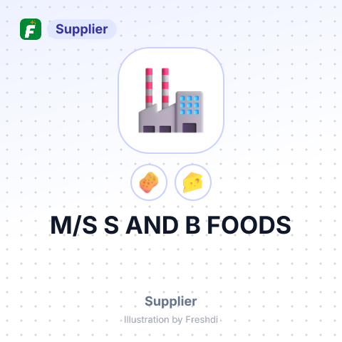 M/S S AND B FOODS – summary card, no photo uploaded yet